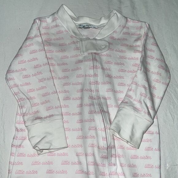MAGNOLIA BABY LITTLE SISTER FOOTIE 12M - Picture 3 of 5